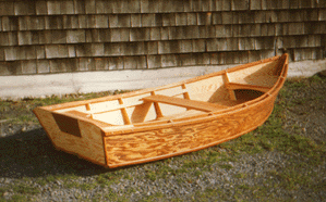 Building a plywood rowboat ~ A. Jke